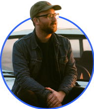 Peace of Mind + Protection man staring into distance